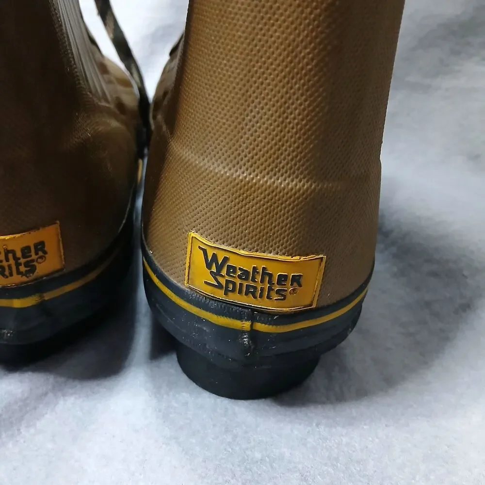 Weather Spirits Insulated Waterproof Muck Boots Steel Shank Work Fishing Mens 9